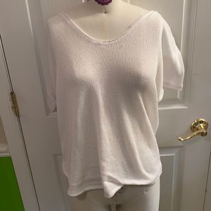 Out from Under Scoop Neck Waffle T